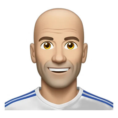 Zinedine Zidane sticker