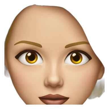 charlize theron ultra realistic sticker