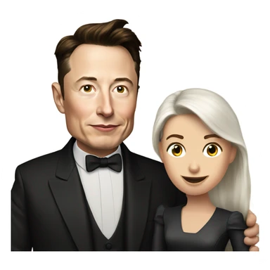 elon musk with nicola tesla sticker