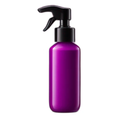 Dark magenta tall lotion bottle black slim nozzle no logo sticker