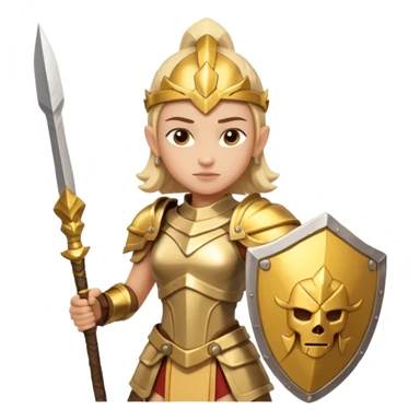 clash of clan royal champion sticker