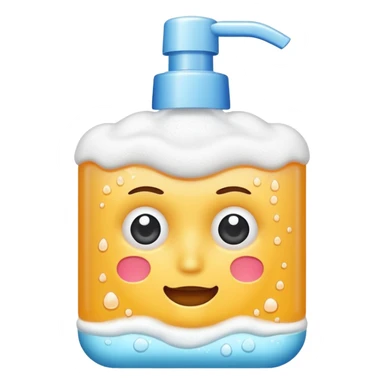 face wash sticker