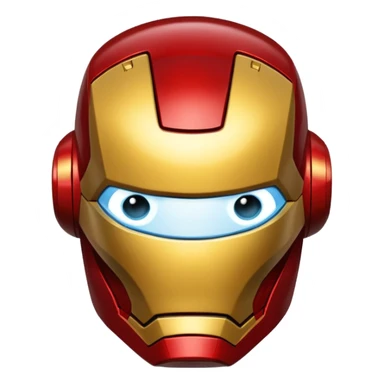 Iron man logo  sticker
