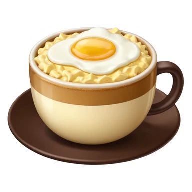 Protein Coffee + Egg Scramble sticker