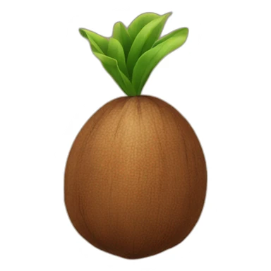 Noix de coco sticker