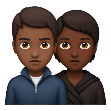 a situation in which someone pushes another person behind one's back sticker