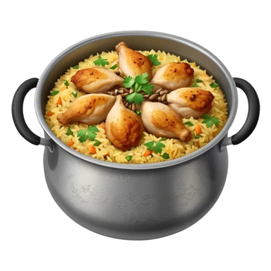 chicken biriyani sticker