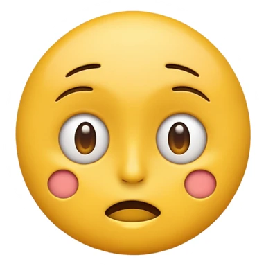 confusion facial expression stylized emoji sticker
