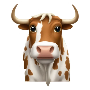 longhorn bull in a classroom sticker