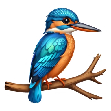 Kingfisher sticker