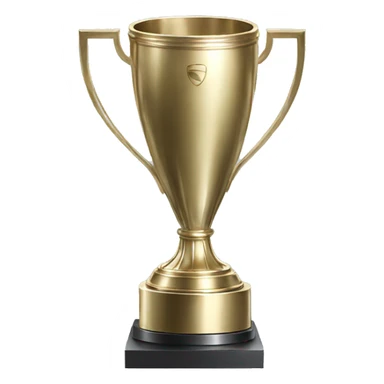 Champions league trophy sticker