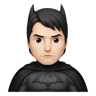 christian bale batman sticker