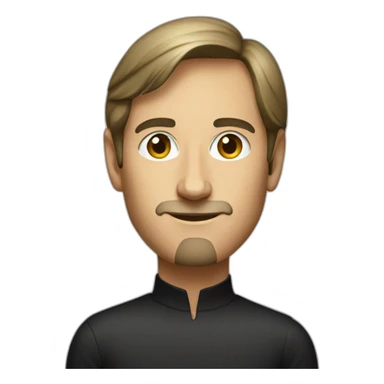 Steve Jobs young sticker