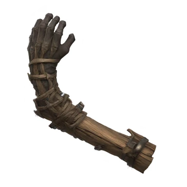  sekiro prosthesis wood arm sticker