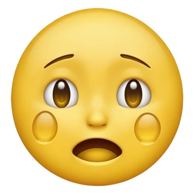 A cry laugh emoji that is more crying than laughing sticker