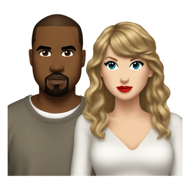 taylor swift  kanye west  sticker