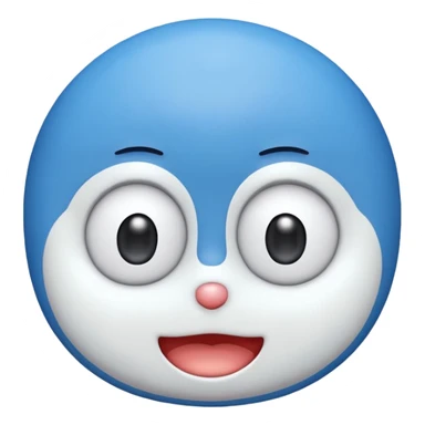 Make some emoji which looks like a pretty doraemon sticker