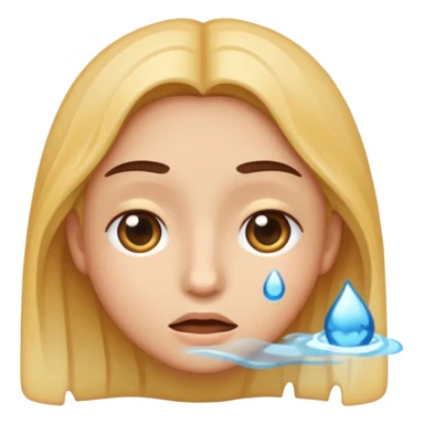 so like a sad face 🥺 and mix of this☺️ and this😔, like someone is sad because you ignore them but they have that cute smiley face with watery but not watery eyes and you cant say no to them, but make it classic emoji not woman or man emoji sticker