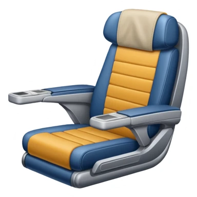 first class plane seat sticker
