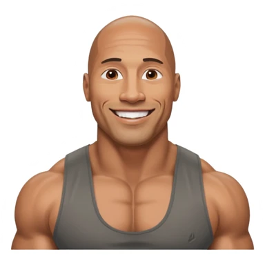 Dwayne The Rock Johnson sticker
