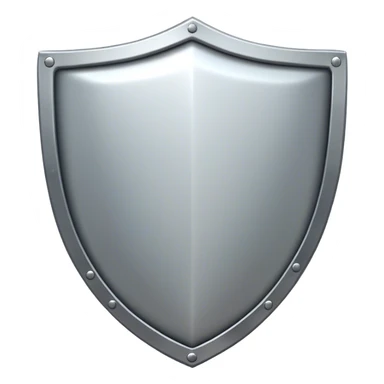 Simplistic Shield sticker