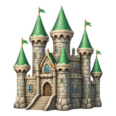 elf castle sticker