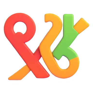 set of four modern friendly Discord bot emotes for OptiCore with #3498db as main accent color representing success, error, loading, and info reactions or status sticker