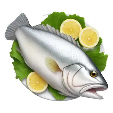 Pacific cod "fillet" with silver skin steka sticker