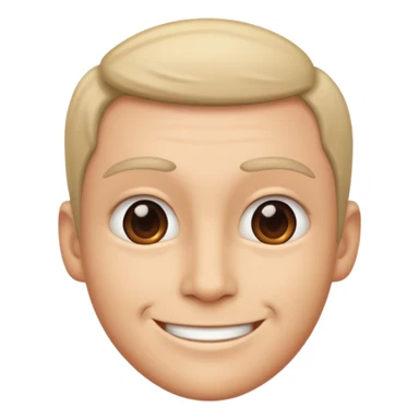 Extreme smirk face sticker