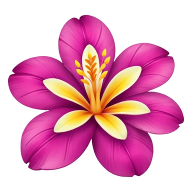Flor hawaiana sticker