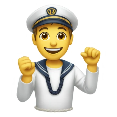 Optimist Sailor sticker