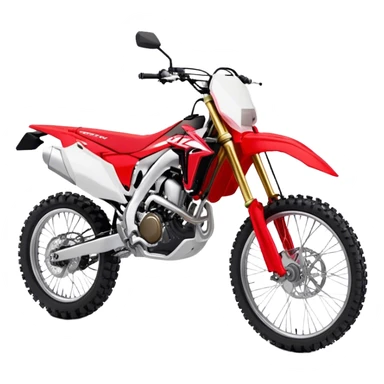 Honda CRF (Dirtbike) - Honda CRF250R (Model Year: 2022) (Iconic colour: Red) sticker