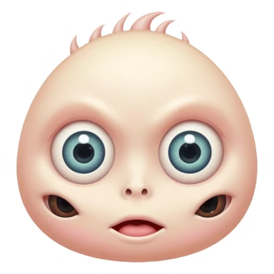 Boobs Eyeball boob monster many boobs and many eyes  sticker