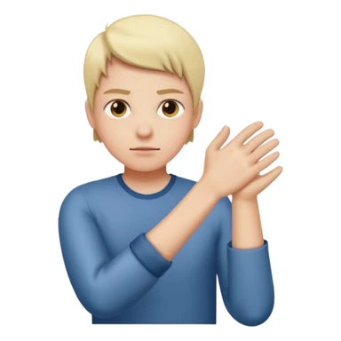 Person rolling sleeves sticker