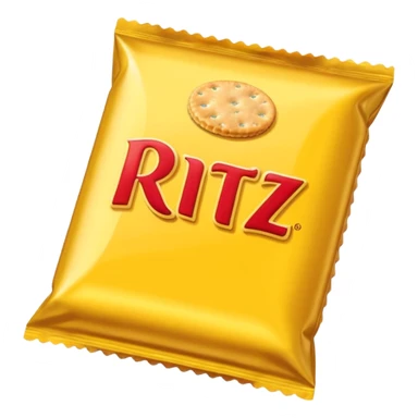 ritz cracker package sticker