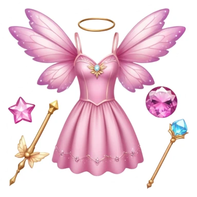 pink fairy girly aestetic items sticker
