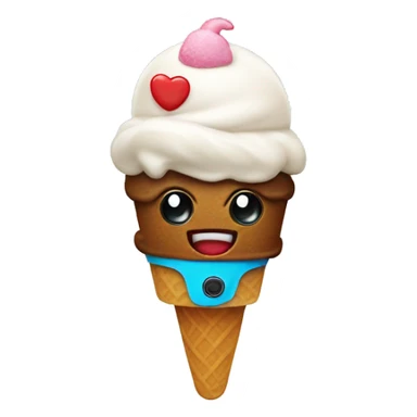 icecream with video game controller sticker