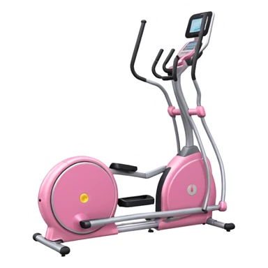pink Elliptical machine  sticker