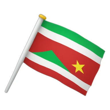 flag of the republic of the rif sticker