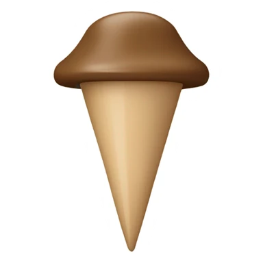 brown beige push pin sticker