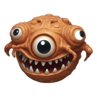 Beholder from Dungeons & Dragons super realistic sticker
