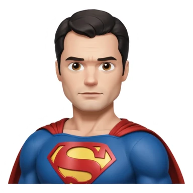 hencry cavill superman sticker