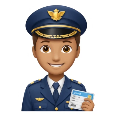 ticket seller at booth sticker