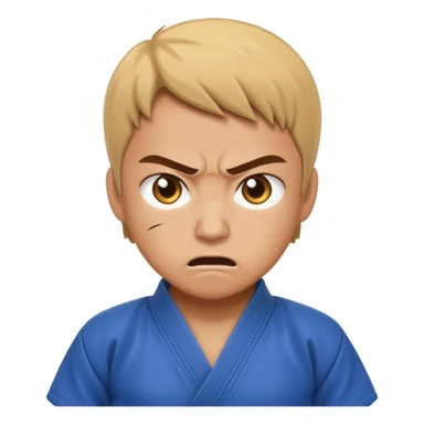 angry judo sticker