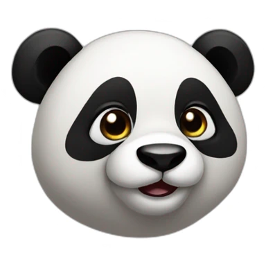 panda yay sticker