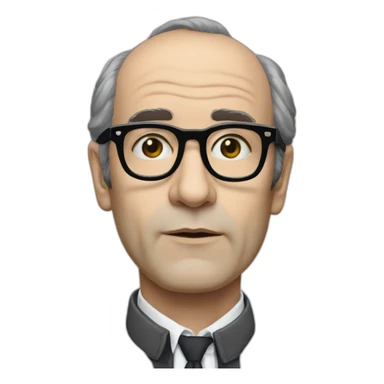 Jean-Luc Godard sticker