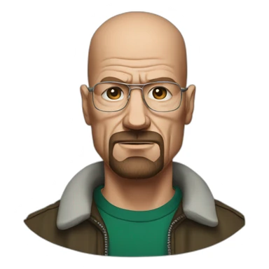 Hank from breaking bad sticker