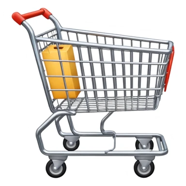 A Shopping Cart(No background) sticker