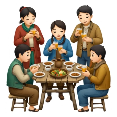 Tung tung sahur sticker