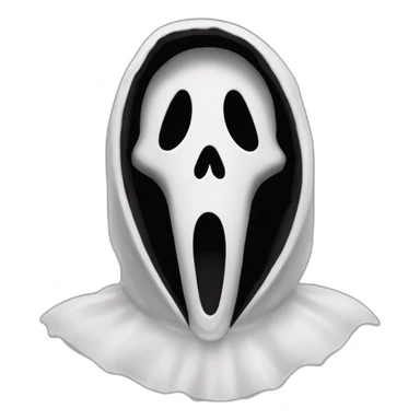 ghostface-masc Movie Scream sticker